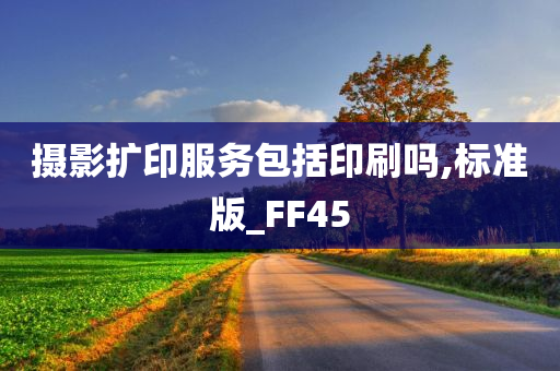 摄影扩印服务包括印刷吗,标准版_FF45