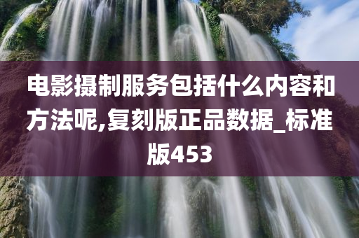 电影摄制服务包括什么内容和方法呢,复刻版正品数据_标准版453