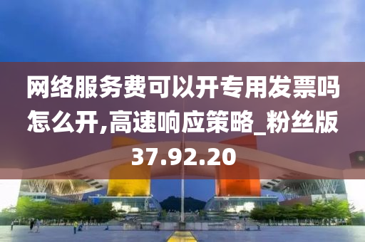 网络服务费可以开专用发票吗怎么开,高速响应策略_粉丝版37.92.20