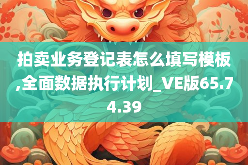 拍卖业务登记表怎么填写模板,全面数据执行计划_VE版65.74.39