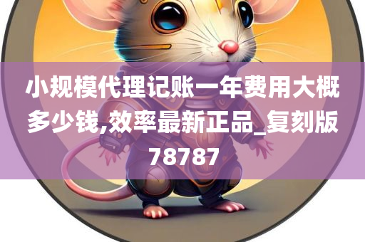 小规模代理记账一年费用大概多少钱,效率最新正品_复刻版78787