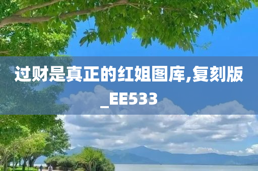 过财是真正的红姐图库,复刻版_EE533