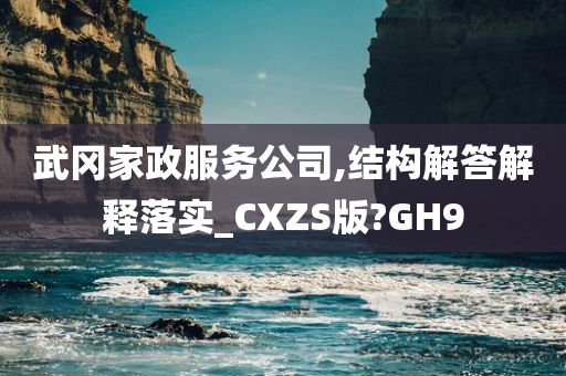 武冈家政服务公司,结构解答解释落实_CXZS版?GH9