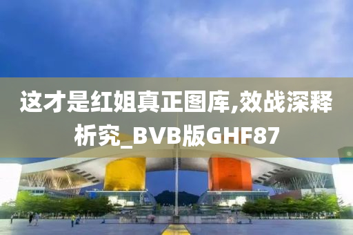 这才是红姐真正图库,效战深释析究_BVB版GHF87