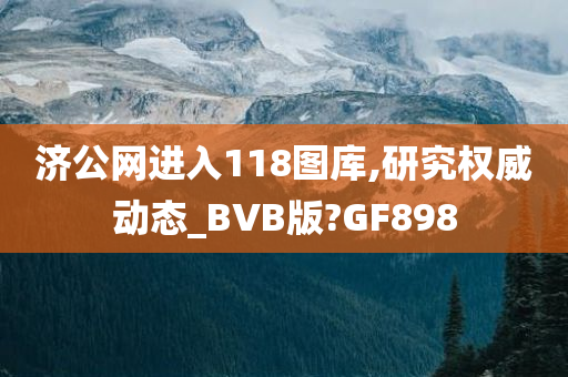 济公网进入118图库,研究权威动态_BVB版?GF898