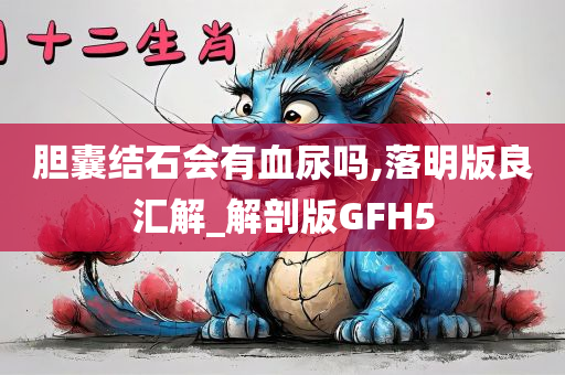 胆囊结石会有血尿吗,落明版良汇解_解剖版GFH5