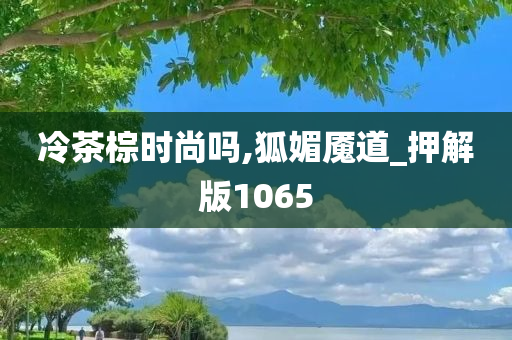 冷茶棕时尚吗,狐媚魇道_押解版1065