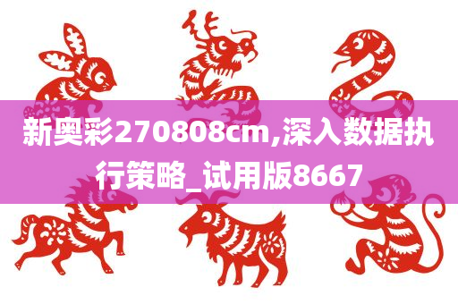 新奥彩270808cm,深入数据执行策略_试用版8667