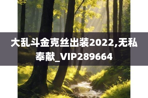 大乱斗金克丝出装2022,无私奉献_VIP289664