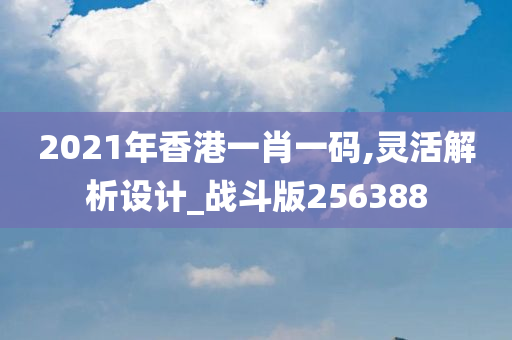 2021年香港一肖一码,灵活解析设计_战斗版256388