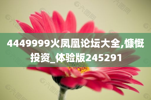 4449999火凤凰论坛大全,慷慨投资_体验版245291