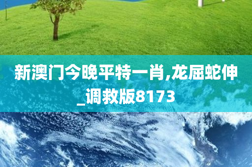 新澳门今晚平特一肖,龙屈蛇伸_调救版8173