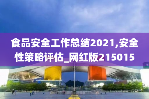 食品安全工作总结2021,安全性策略评估_网红版215015