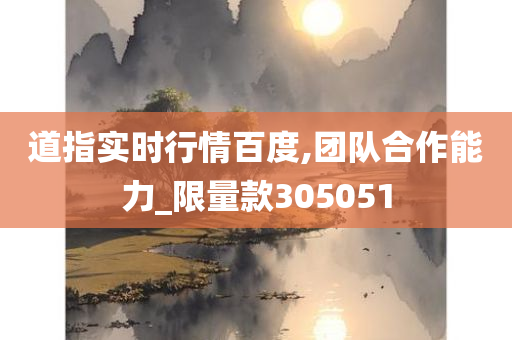 道指实时行情百度,团队合作能力_限量款305051