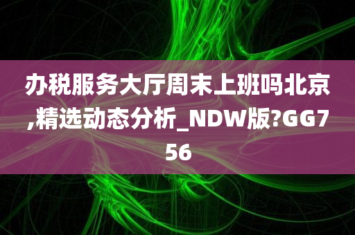 办税服务大厅周末上班吗北京,精选动态分析_NDW版?GG756