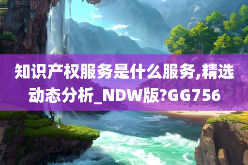 知识产权服务是什么服务,精选动态分析_NDW版?GG756