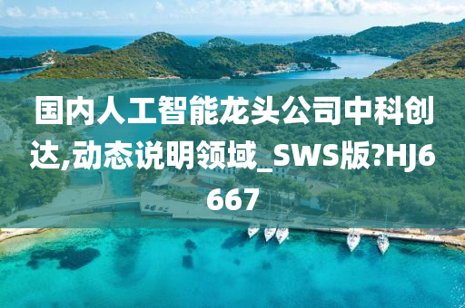 国内人工智能龙头公司中科创达,动态说明领域_SWS版?HJ6667